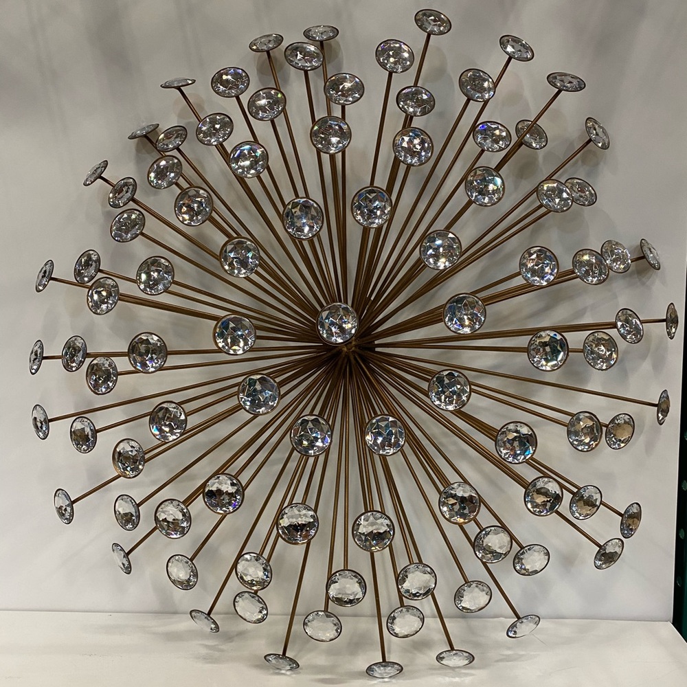 Brand New Distressed Bronze Acrylic Burst
